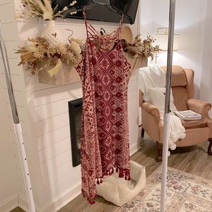 Aztec print maurices dress